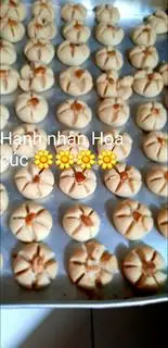 Hình ảnh Bánh hạnh nhân hoa cúc 
