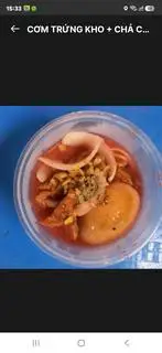 Hình ảnh CƠM TRỨNG KHO + CHẢ CÁ SỐT CÀ 