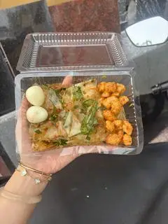 Hình ảnh Bánh tráng mỡ hành tóp mỡ