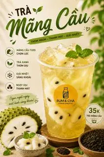Hình ảnh Trà mãng cầu