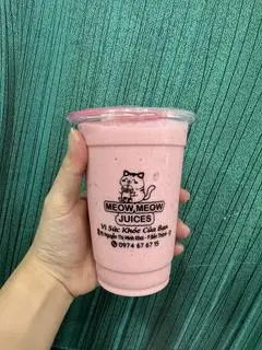 Hình ảnh Sinh tố Dâu - Mãng Cầu