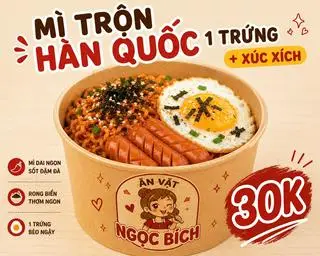 Hình ảnh MÌ TRỘN INDOMIE-1TRỨNG + XÚC XÍCH