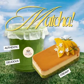 Hình ảnh Combo Mê Matcha (1 Bánh & Nước)
