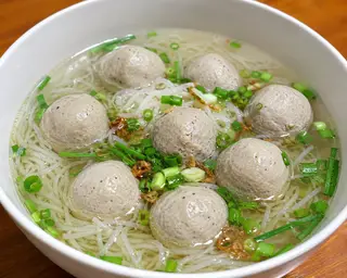 Hình ảnh Hủ tiếu bò viên truyền thống
