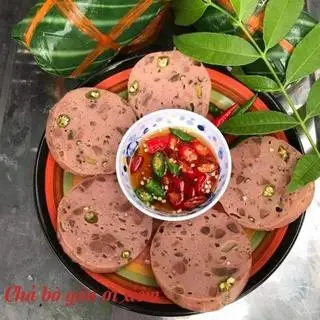 Hình ảnh Chả bò gân 500gr A Chùm