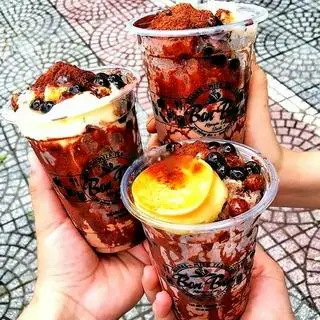 Hình ảnh Milo Đá Dầm Caramen