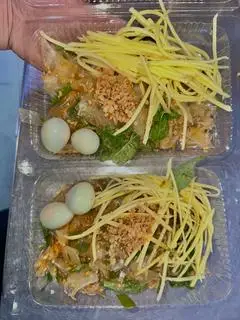 Hình ảnh Bánh tráng tỏi mỡ hành