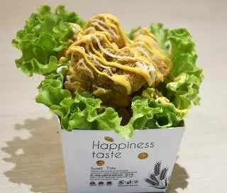 Hình ảnh Gà Viên Chiên Giòn