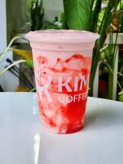 Hình ảnh Sữa chua đá xay dâu
