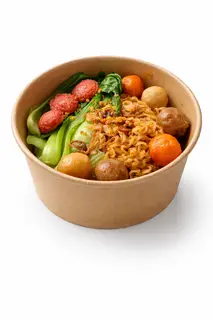Hình ảnh Mì trộn cá viên