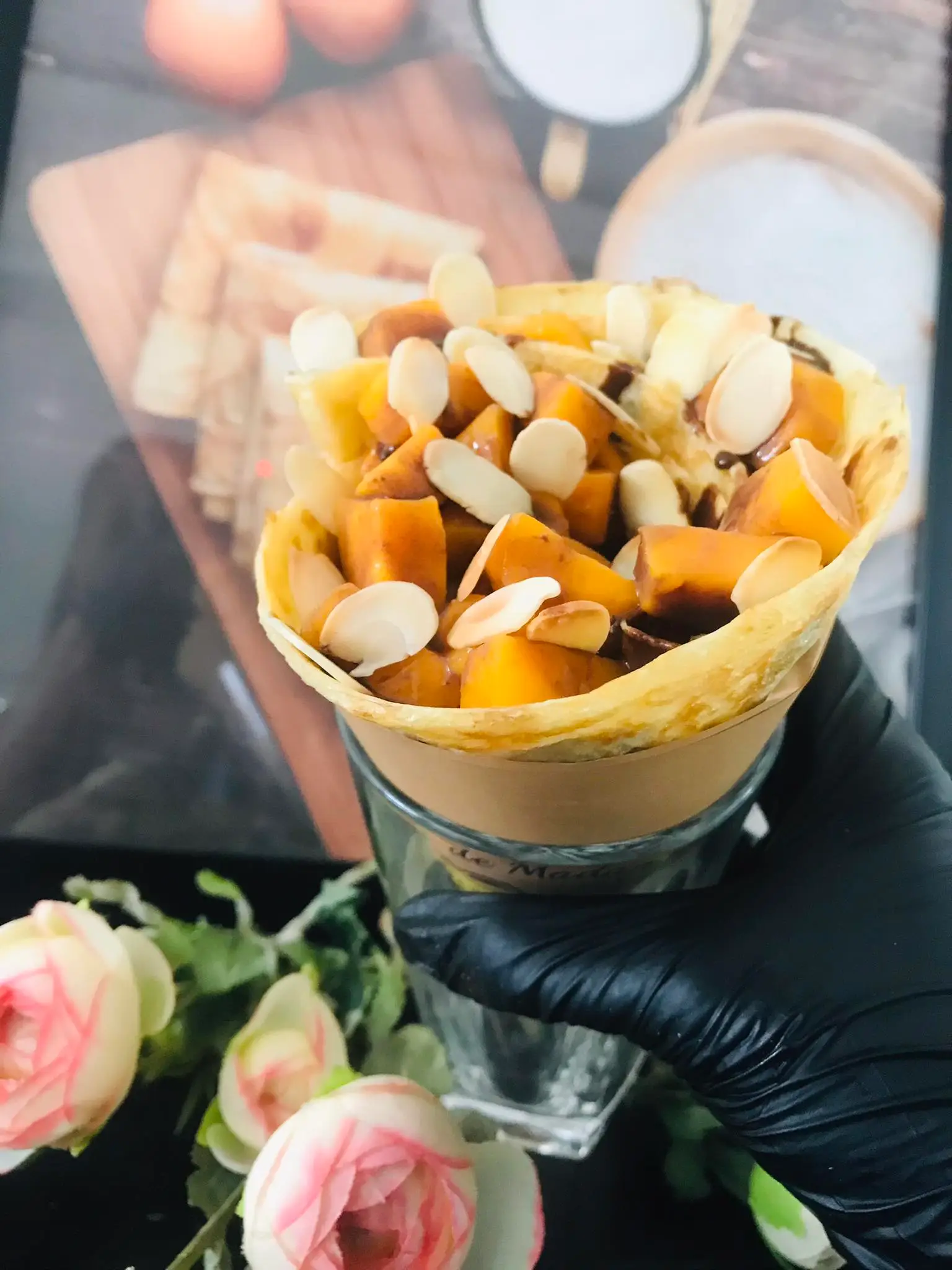 Hình ảnh BÁNH CRÊPE XOÀI 