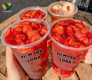 Hình ảnh TRÀ Dâu Tây 700ml