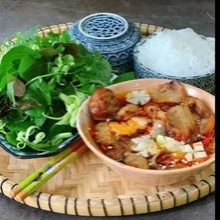 Hình ảnh combo 2 bún chả lẫn + 1 chai pepsi