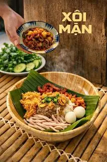 Hình ảnh XÔI MẶN TÔM KHÔ RIM ( Lớn) 