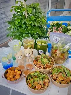 Hình ảnh Trứng non sốt thái size bé S