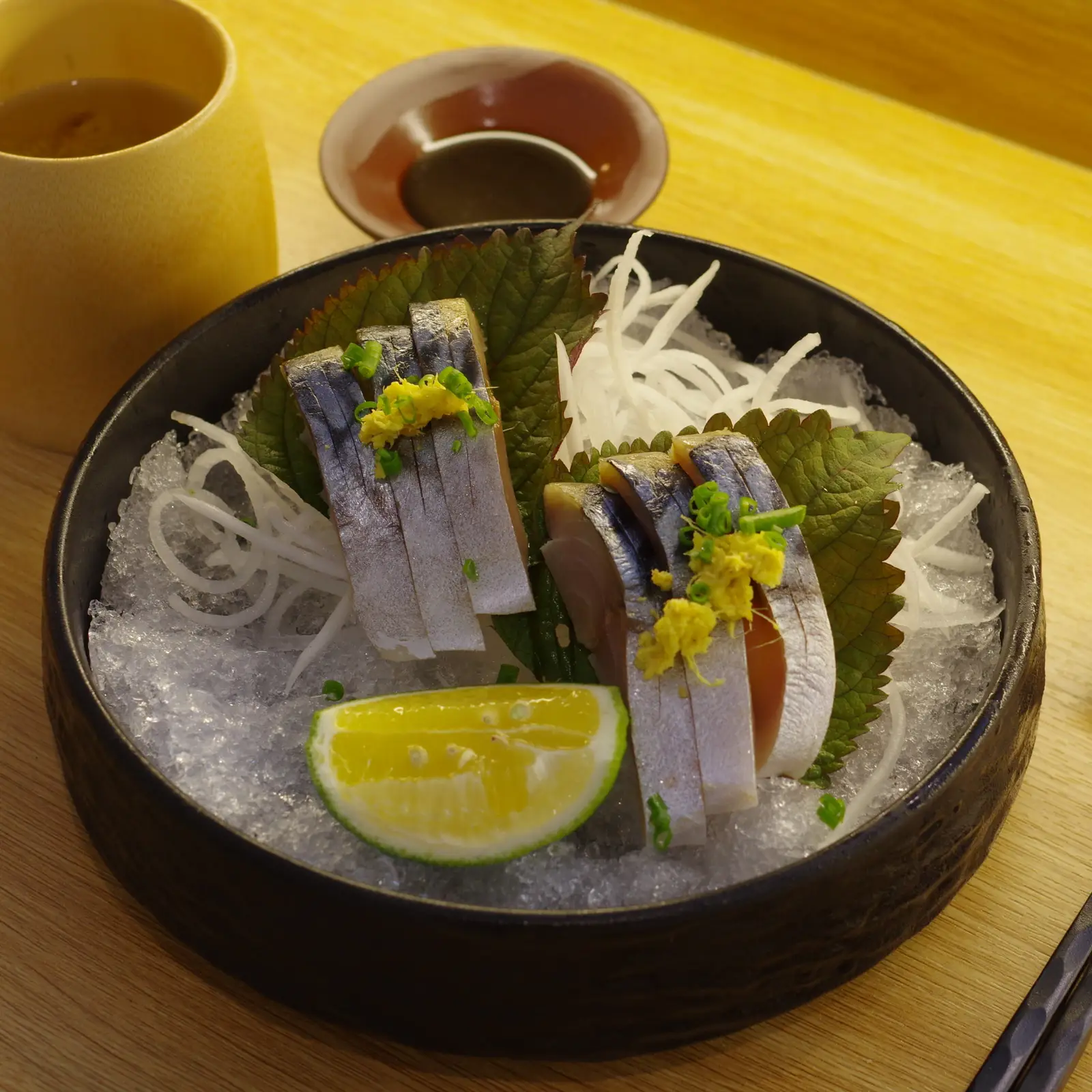Hình ảnh Sashimi cá saba