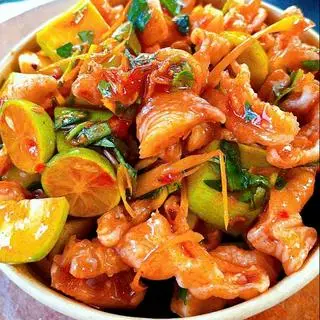Hình ảnh chân gà sốt thái 