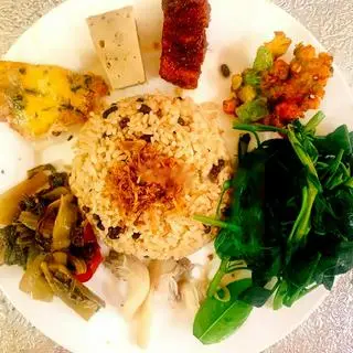 Hình ảnh Combo 10 suất cơm vegan 7-8 món 
