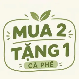 Hình ảnh DEAL CÀ PHÊ - MUA 2 TẶNG 1