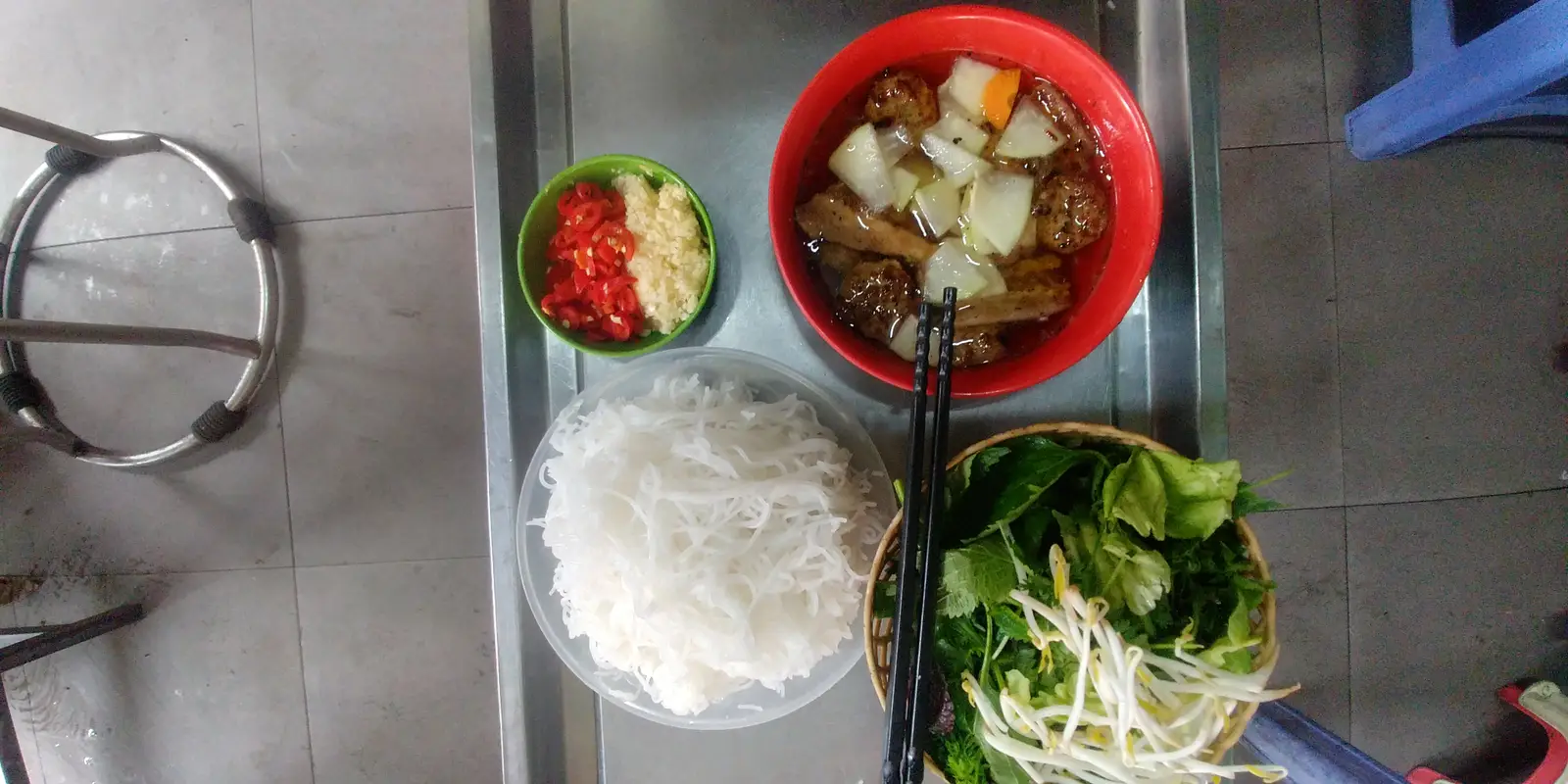 Hình ảnh Bún Chả lẫn (Băm - miếng)