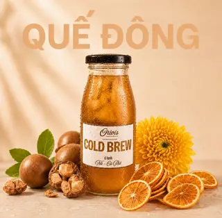 Hình ảnh Cold Brew Trà Quế Đông - 250ml