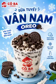 Hình ảnh Sữa tuyết Vân Nam Oreo