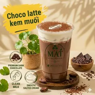 Hình ảnh Choco latte kem muối