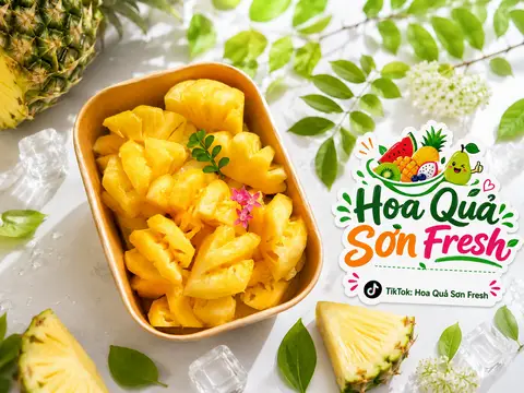 Hình ảnh THƠM DỨA GỌT SẴN