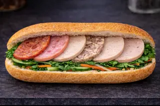 Hình ảnh BÁNH MÌ PATE - THỊT - CHẢ - CHÀ BÔNG