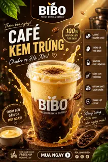 Hình ảnh Cafe kem trứng