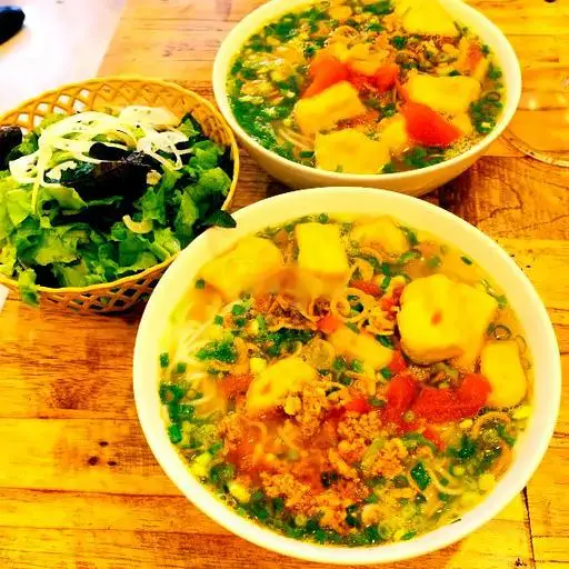 Hình ảnh Bún riêu đầy đủ không trứng