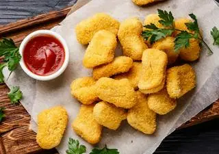 Hình ảnh Gà viên lắc phô mai