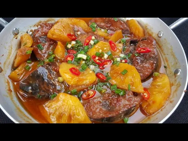 Hình ảnh Cơm cá ngừ kho thơm - Canh
