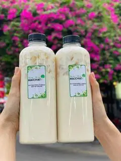 Hình ảnh Trà sữa gạo rang chai 1 lít