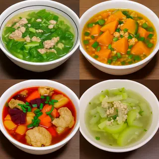 Hình ảnh Canh thêm nhỏ ( Ngẫu nhiên )
