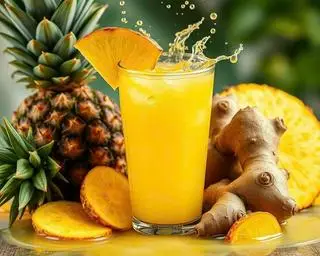 Hình ảnh Nước ép dứa ( cốc 500ml)