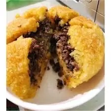 Hình ảnh xôi nhân chim câu chiên giòn (bé)