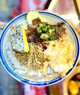 Hình ảnh Cơm sườn bì chả trứng