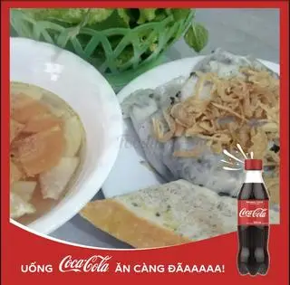 Hình ảnh Bánh cuốn chả quế - Coca