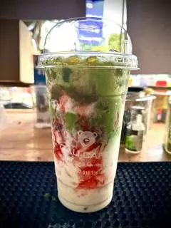 Hình ảnh Latte matcha dâu