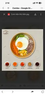 Hình ảnh Cơm cơ bản thịt bằm