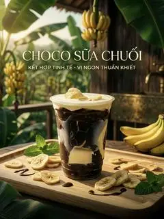 Hình ảnh Socola sữa chuối