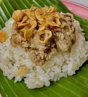 Hình ảnh Xôi nếp nương pate nấm thuần chay
