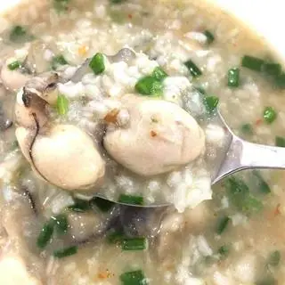 Hình ảnh CHÁO HÀU SỮA + NẤM