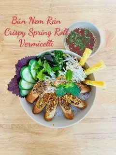 Hình ảnh Bún Nem Rán Chay