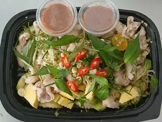 Hình ảnh CHÂN GÀ RÚT XƯƠNG SẢ TẮC SIÊU TO KHỔNG LỒ 