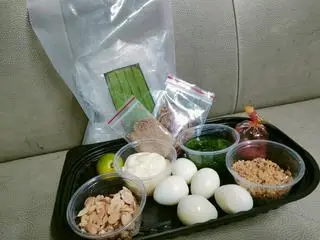 Hình ảnh BÁNH DẺO CHẤM MỠ HÀNH BƠ