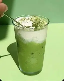 Hình ảnh Matcha latte (Uji) kem muối