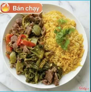 Hình ảnh Cơm rang dưa bò truyền thống