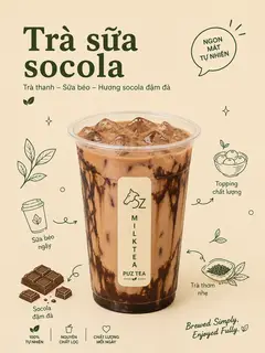 Hình ảnh trà sữa socola